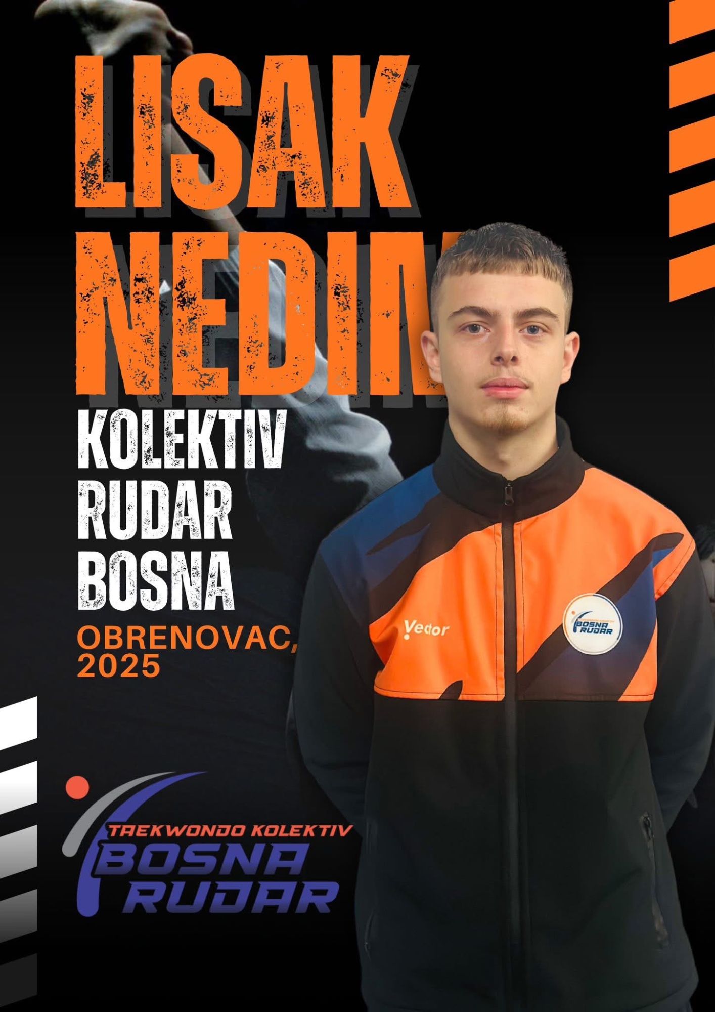 Objava za takmičara Taekwondo kolektiva Bosna Rudar